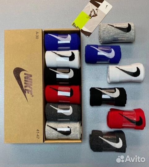 Носки Nike в подарочной коробке