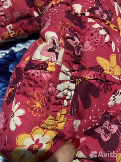 Зимний костюм для девочки 104