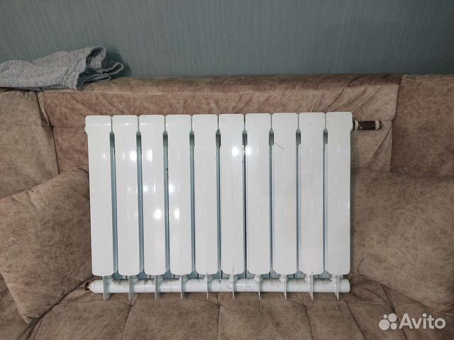 Радиатор 10 секций боковое подключение биметалл