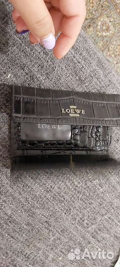 Loewe кошелек женский глубокий