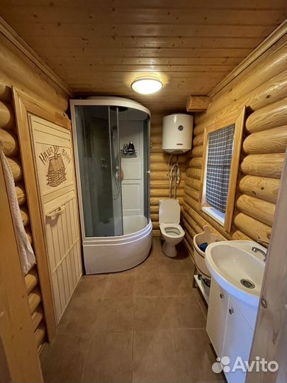 Продается дом сруб с баней