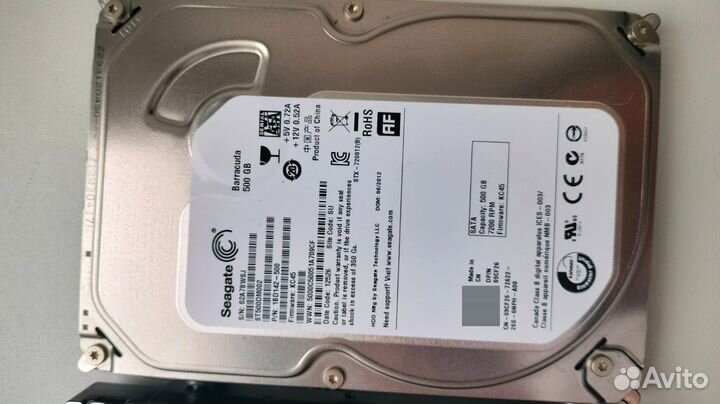 Жесткий диски 2.5 и 3.5 на 500, 750 и 1000 гб