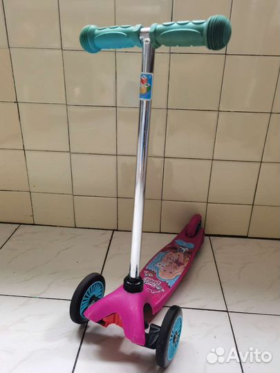 Самокат детский трехколесный бу