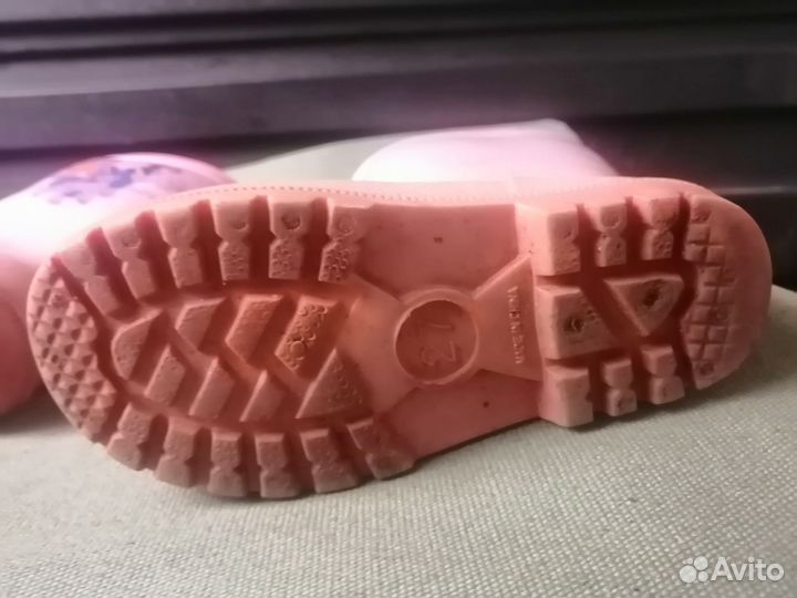 Детские резиновые сапоги 27 размер