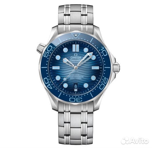 Часы Omega Seamaster Diver Co-Axial Summer Blue