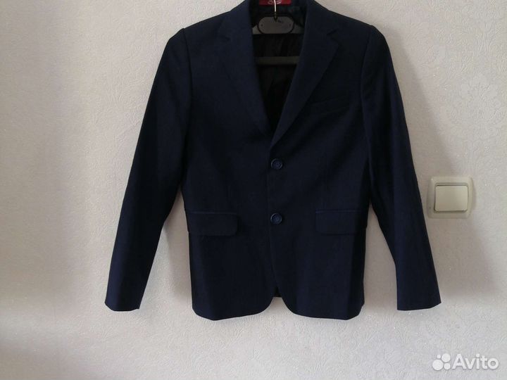 Пиджак школьный для мальчика 134
