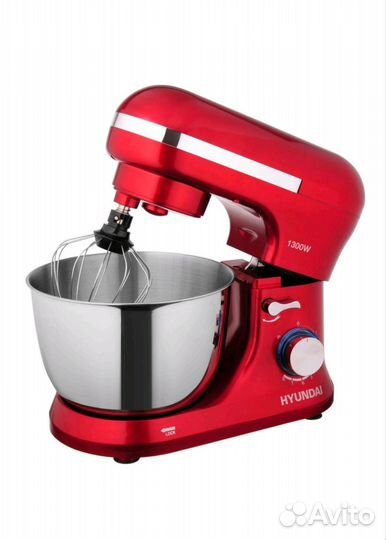 Миксер планетарный Hyundai HYM-6451 Red