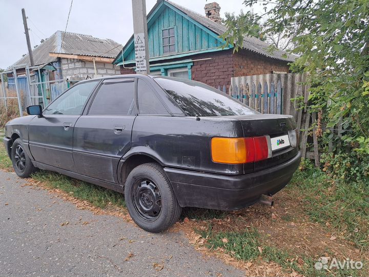 Audi 80 1.6 МТ, 1990, 399 000 км