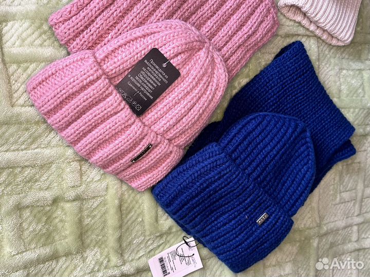 Шапки на флисе женская