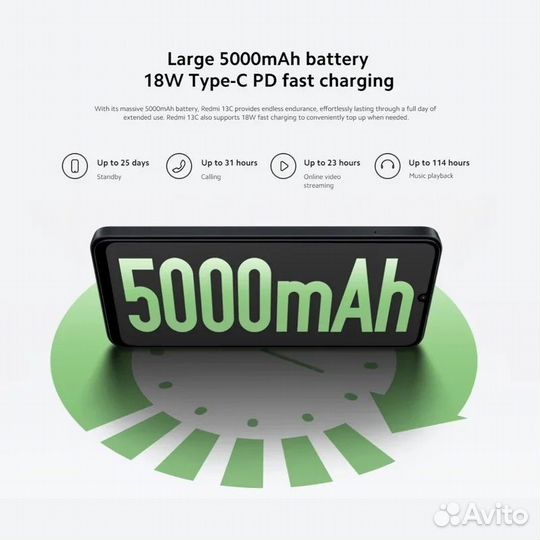 Xiaomi Redmi 13C, 8/256 ГБ