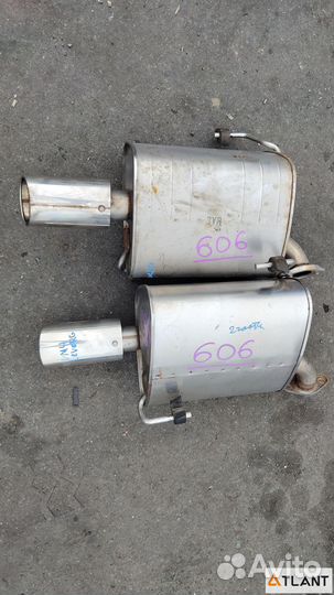 Глушитель subaru levorg