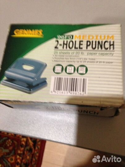 Степлер/скобы+дырокол