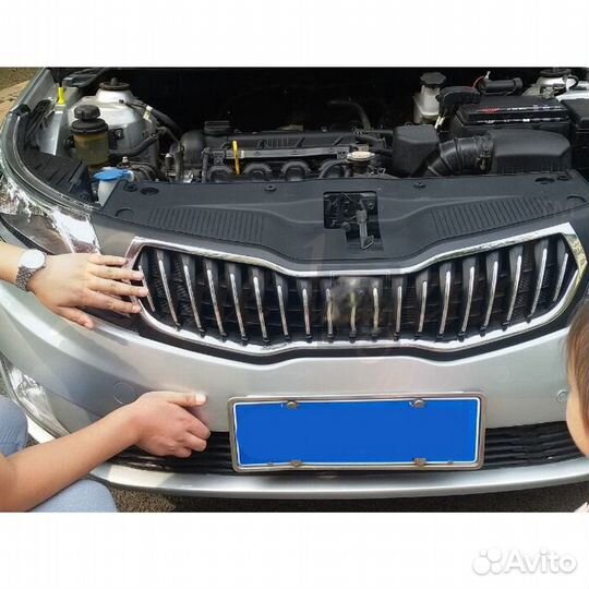 Решетка радиатора Киа Рио (2011-2014)