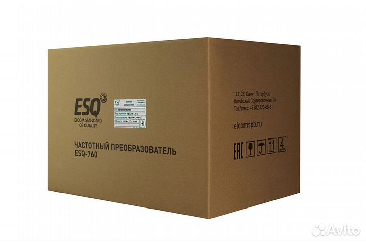 Частотный преобразователь ESQ-760 5.5/7.5 кВт 220В