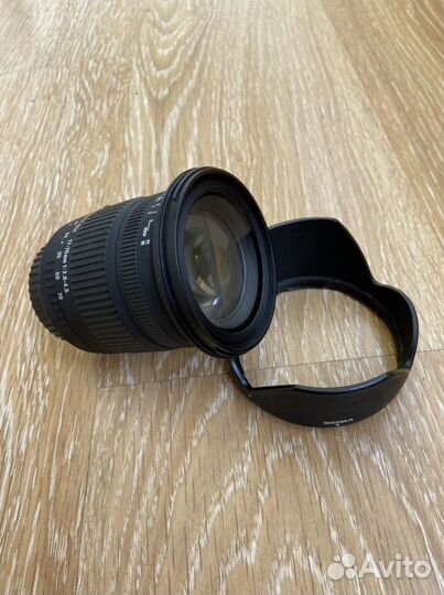 Sigma EF-S 17-70mm f2.8 - 4.5 macro объектив Canon