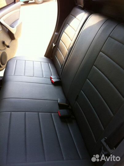 Чехлы Renault Duster Экокожа Автопилот