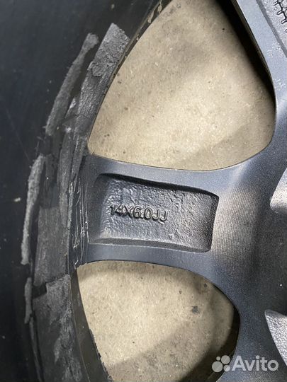 Продам литые диски на ваз R14