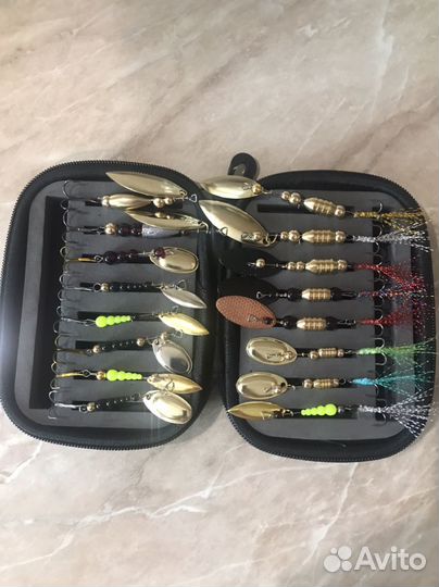 Набор вращающихся блесен