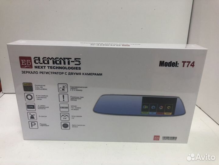 Видеорегистратор Element-5 E5-T74