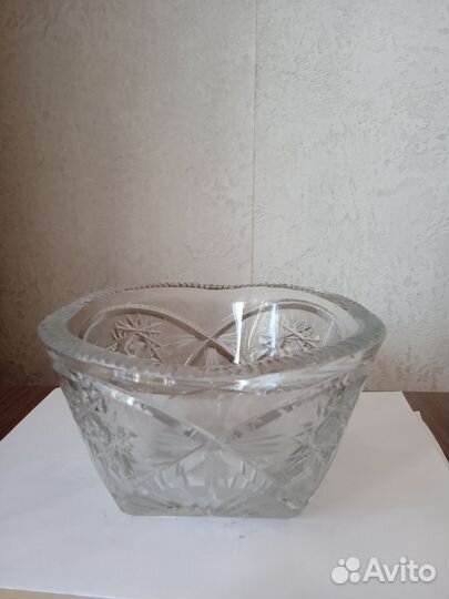 Ваза хрусталь, стекло, салфетница
