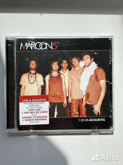 Maroon 5 1.22.03 acoustic CD