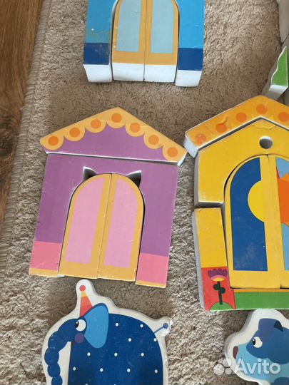 Игрушки из мультиков деревяшки