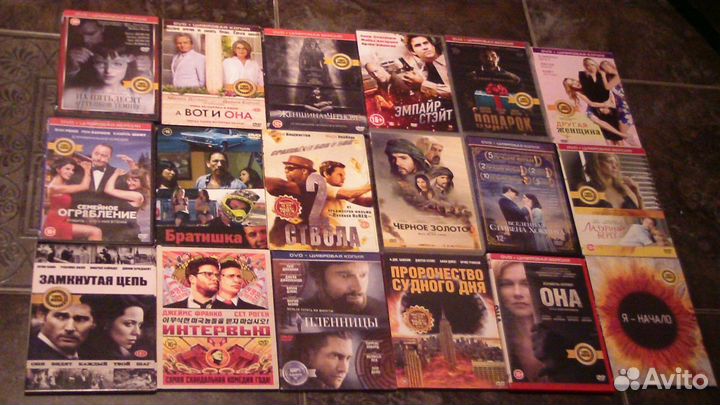 Продажа коллекции видеодисков