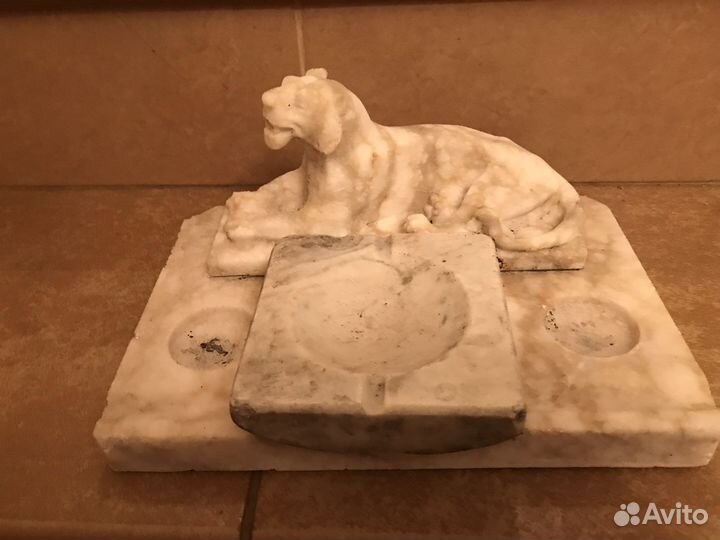 Письменный прибор со львом (тигром)