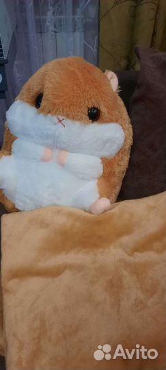 Игрушка Хомяк с пледом,уточка Лалафлан