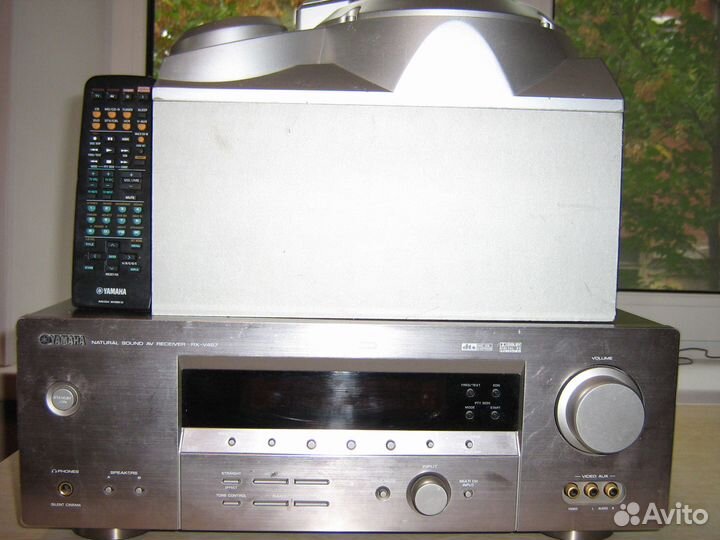 Ресивер yamaha RX-V457 и samsung ps b450e