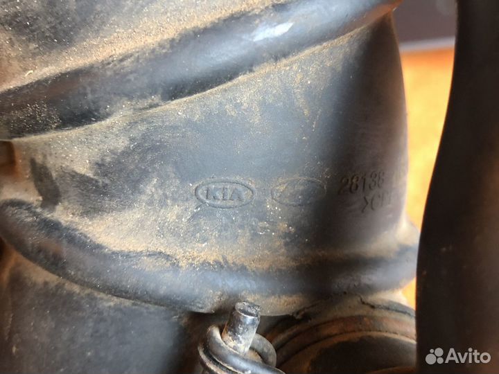 Воздушная гофра Киа Рио 2