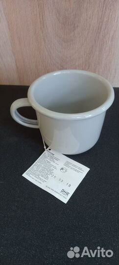 Чашка металлическая IKEA