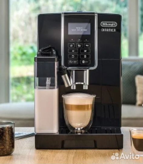 Кофемашина DeLonghi Dinamica ecam 359.55 B, черный