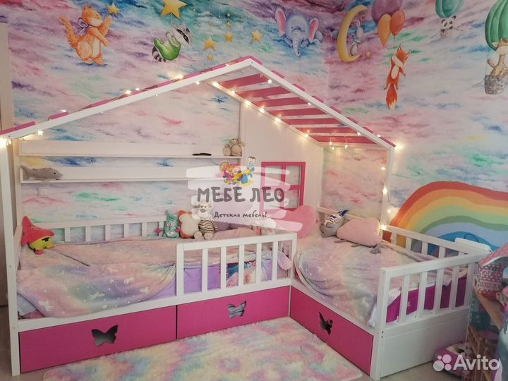 Кровать домик