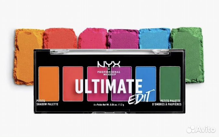 Тени для век nyx