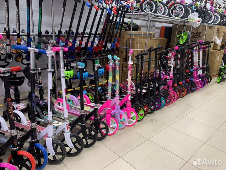 Самокат детский трехколёсный