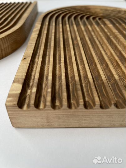 Поднос деревянный