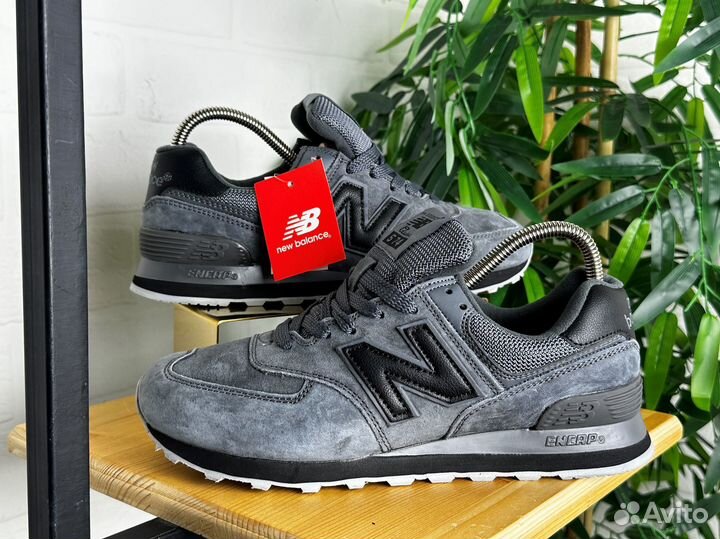 Кроссовки мужские New Balance 574 41-46 серые