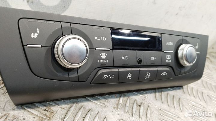 Блок управления климатической установкой Audi A6