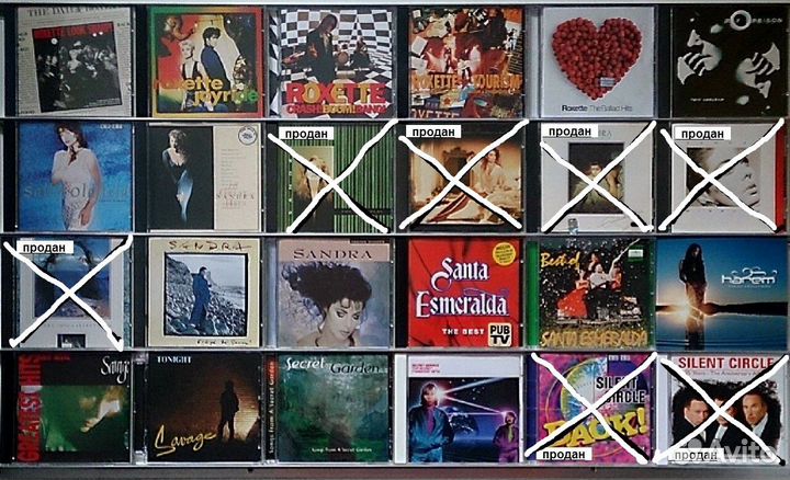 Фирменные CD (disco,dance,pop,new age,relax.)