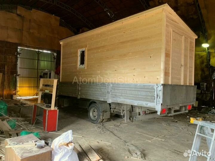 Вагончик с надежной крышей