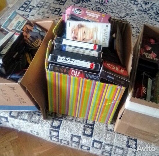 Видеокассеты, цена за все