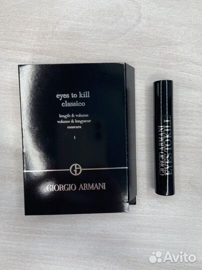 Giorgio armani eyes to kill classico тушь