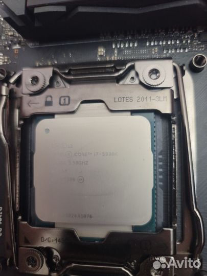 Asus rampage v extreme + Core i7 5930k