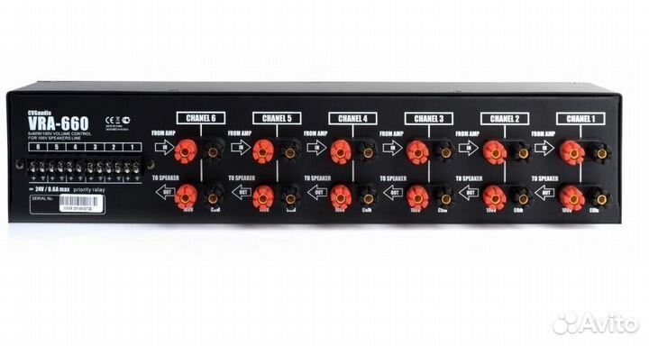 Усилитель громкости cvgaudio VRA-6120/22