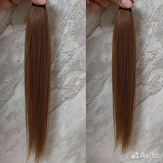Волосы для наращивания славянка люкс lux