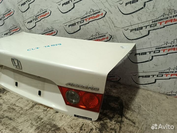 Крышка багажника honda accord CL7 CL8 CL9 68500SEA000ZZ белый, NH624P TA1029