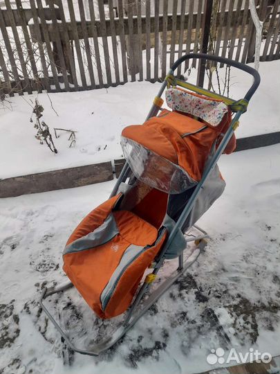 Коляска санки
