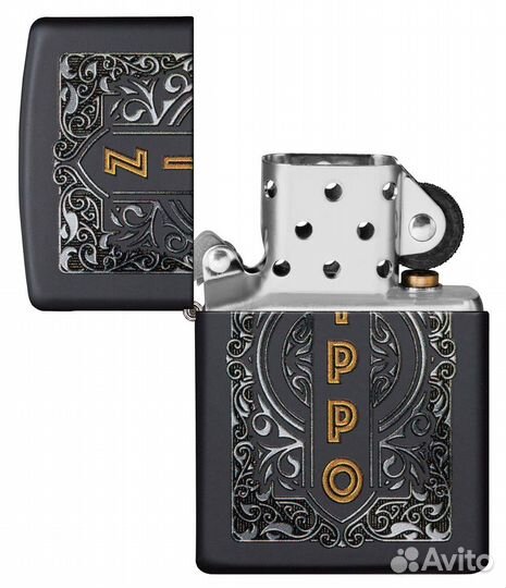 Зажигалка Zippo Black Matte 49535