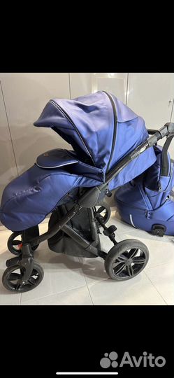 Коляска 2 в 1 детская merilo